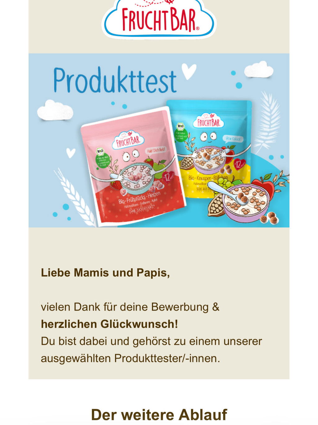Morgens sehr beliebt
