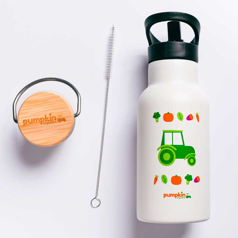 pumpkin-organics-trinkflasche-edelstahl-kikadu-mit-2-deckeln image 7