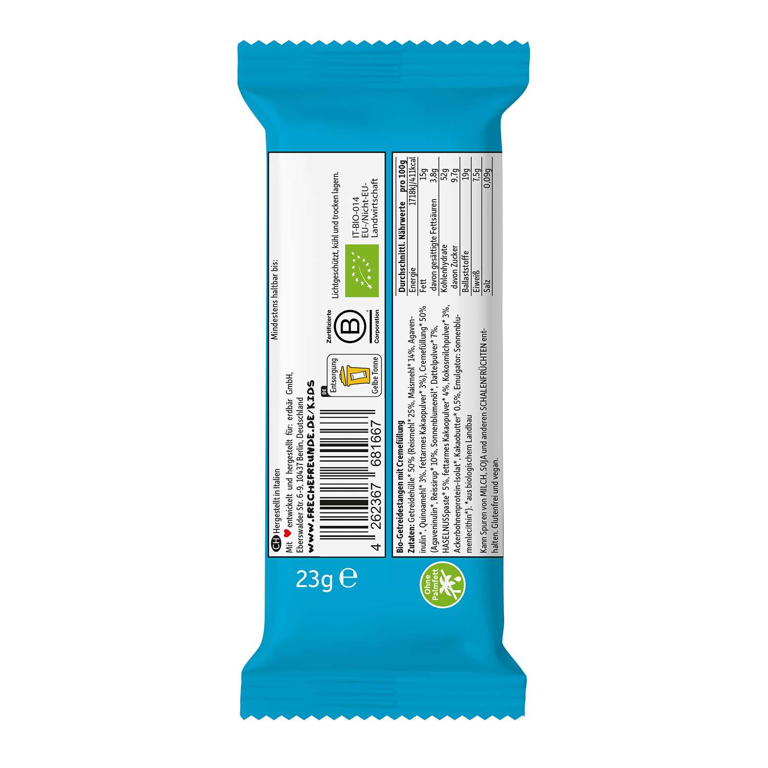 freche-freunde-knabberzeug-crunchy-sticks-waffeln-haselnuss-kakao image 7