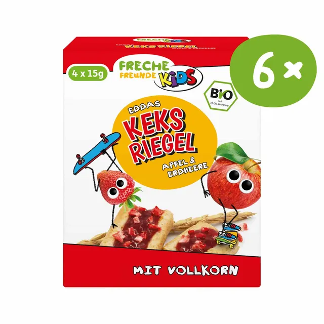 freche-freunde-riegel-keks-riegel-apfel-erdbeere-vollkorn image 1