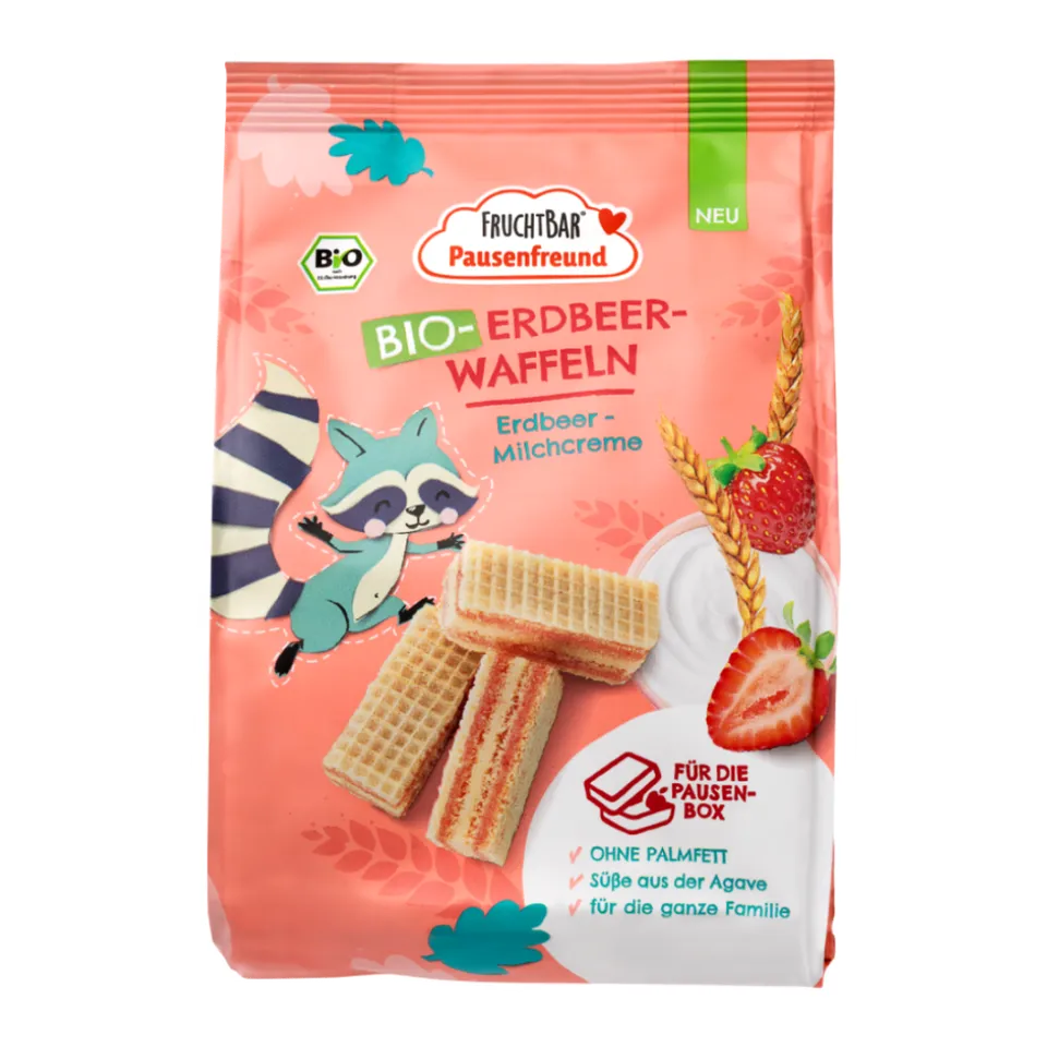 fruchtbar-bio-waffeln-erdbeer-snack-einzelst-ck-ab-3-jahren image 1