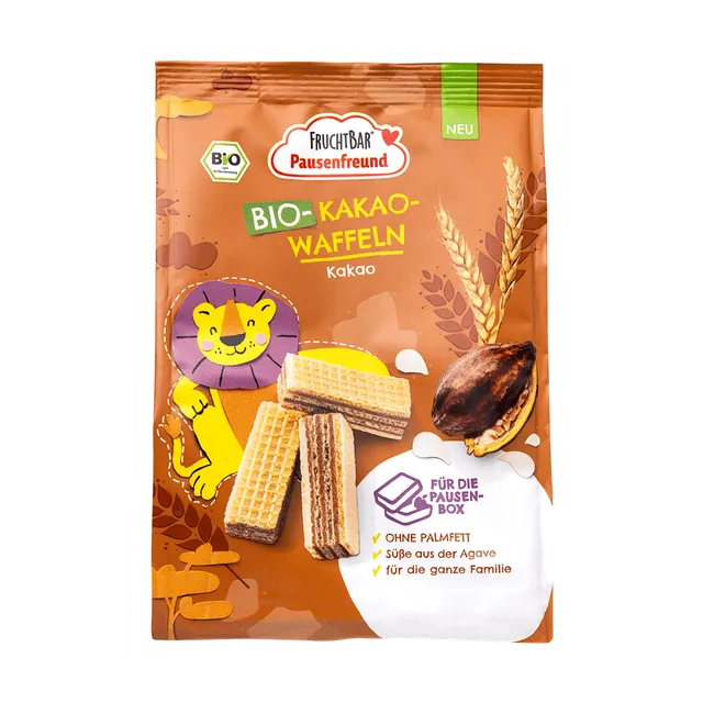 fruchtbar-bio-waffeln-kakao-snack-einzelst-ck-ab-3-jahren-neuheit image 1