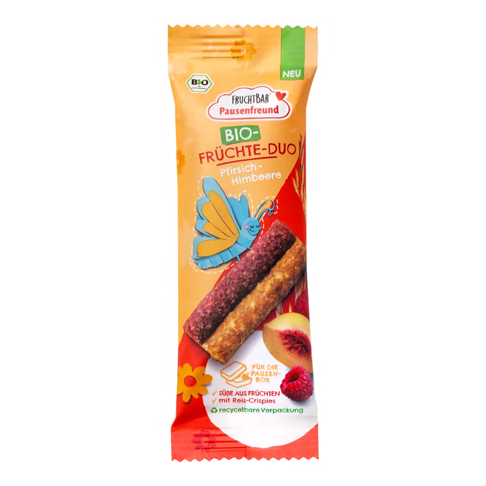 fruchtbar-bio-fr-chte-duo-pfirsich-himbeere-fruchtriegel-einzelst-ck image 1