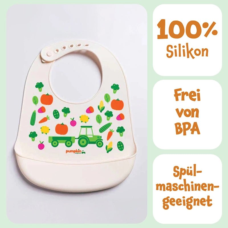 pumpkin-organics-silikon-l-tzchen-bpa-frei-mit-auffangschale image 2