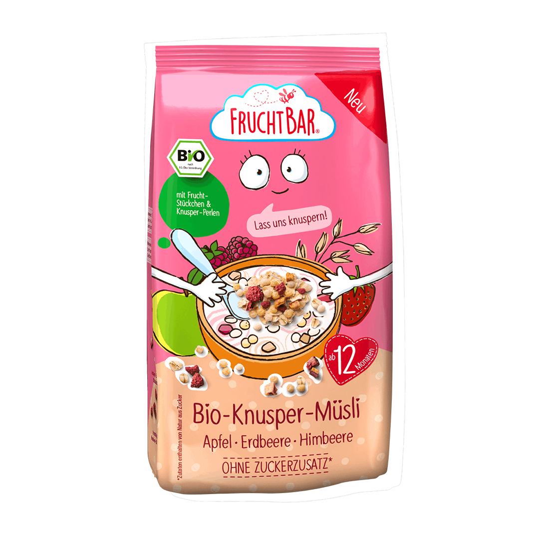fruchtbar-bio-knusper-m-sli-hafer-apfel-erdbeere-einzelst-ck image 1