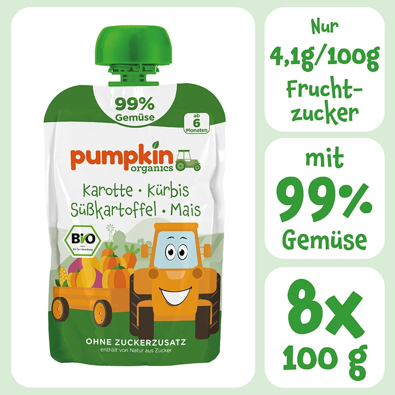 pumpkin-organics-gem-se-quetschie-karotte-k-rbis-8er-pack image 2