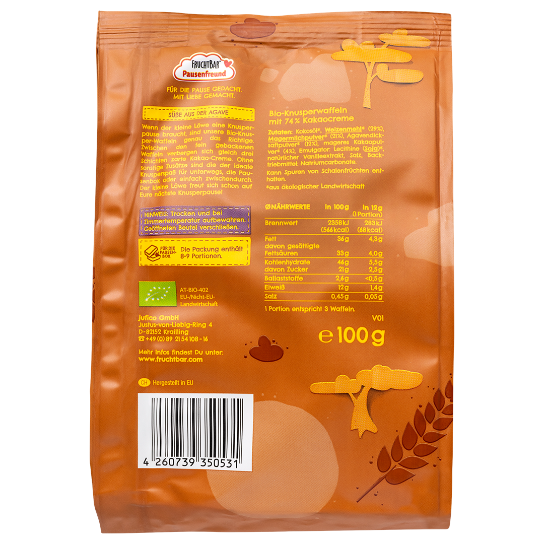 fruchtbar-bio-waffeln-kakao-snack-einzelst-ck-ab-3-jahren-neuheit image 2