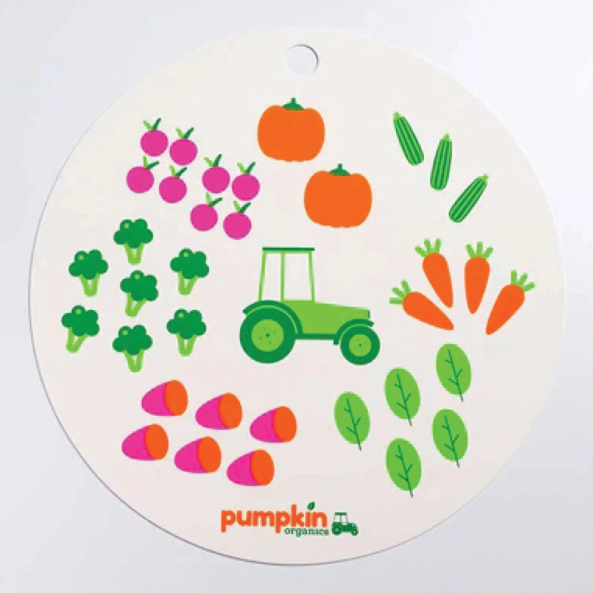 pumpkin-organics-silikon-tischset-bpa-frei-platzmatte-rund image 1