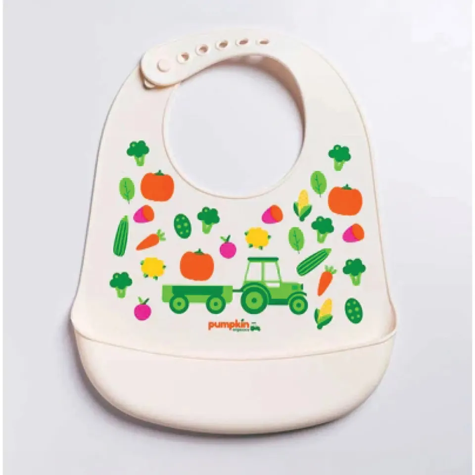 pumpkin-organics-silikon-l-tzchen-bpa-frei-mit-auffangschale image 1