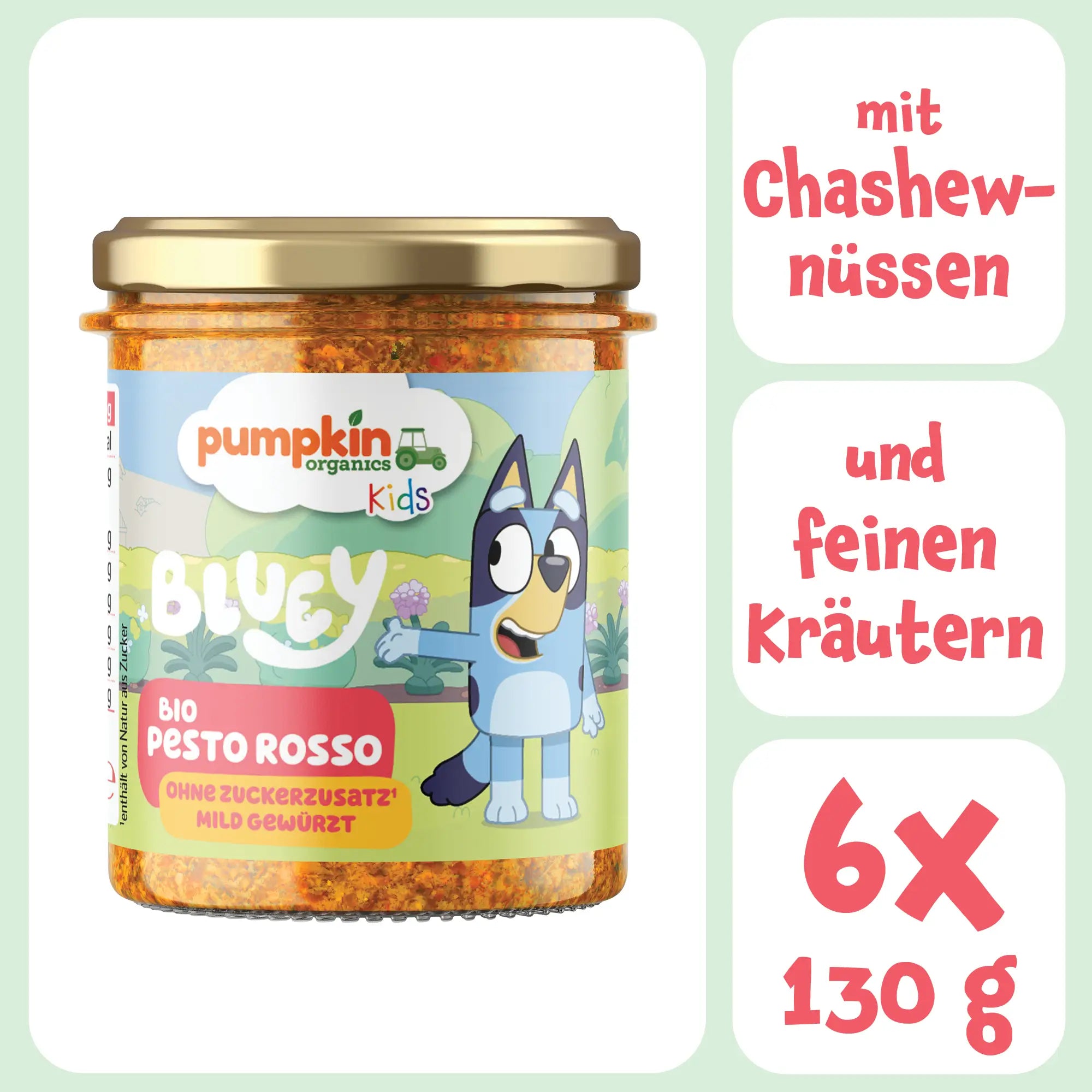 pumpkin-organics-bluey-pesto-rosso-kids-tomatenpesto-6er-pack-vegan image 2