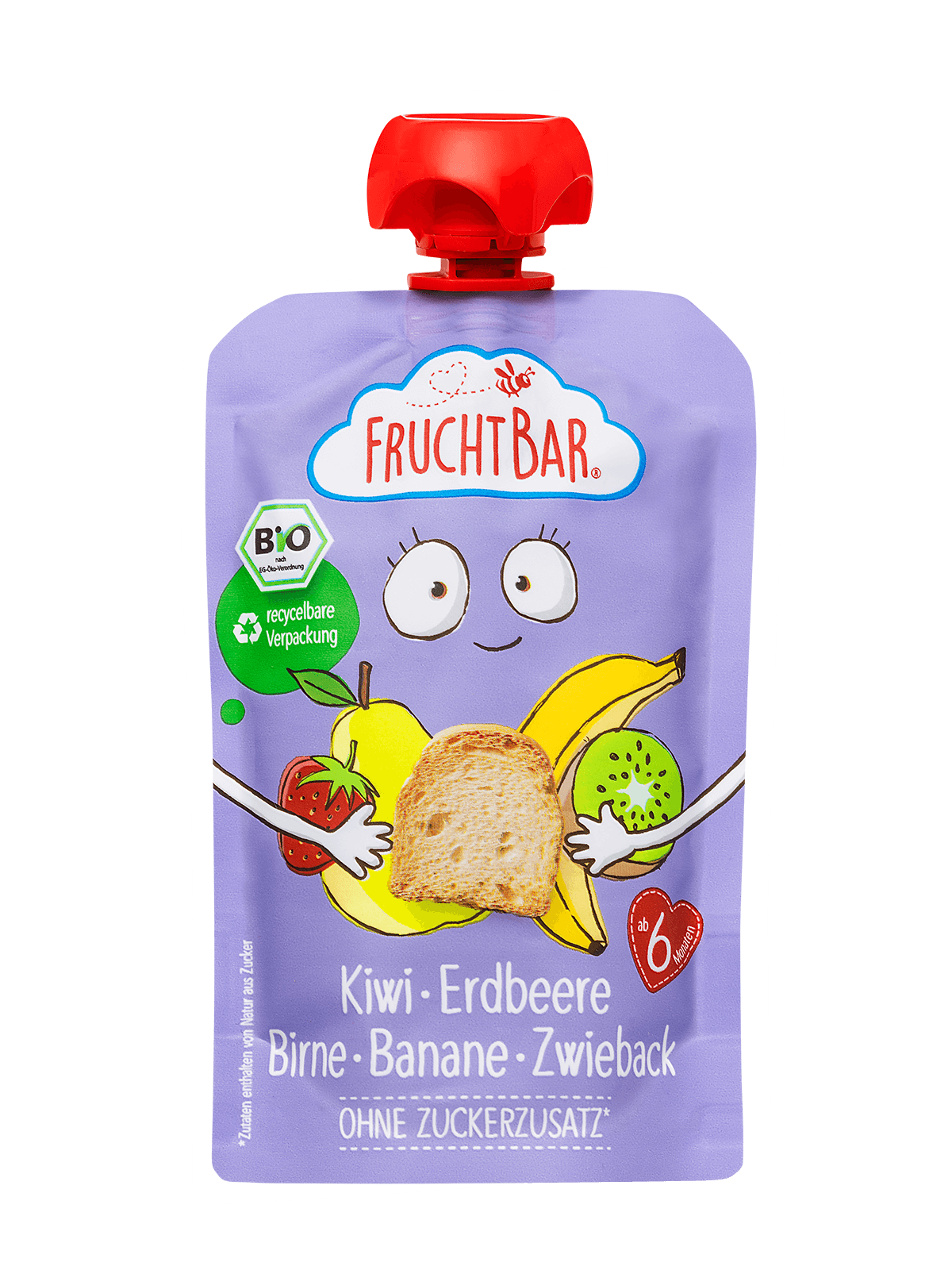 fruchtbar-bio-quetschie-kiwi-erdbeere-zwieback-quetschbeutel-6-m image 2