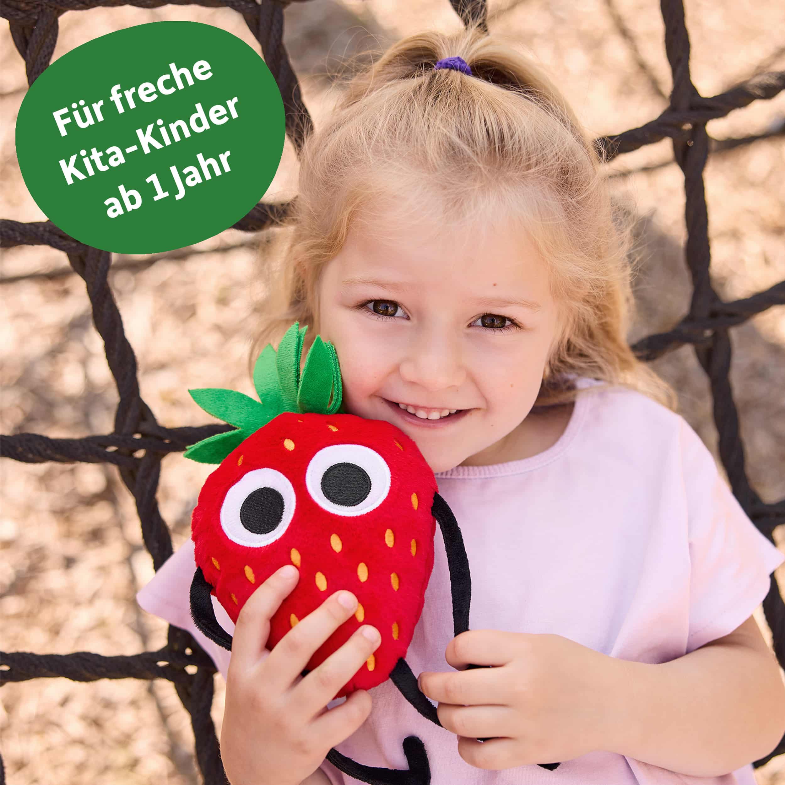 freche-freunde-kuscheltier-edda-erdbeere-pl-schtier-ab-1-jahr image 4