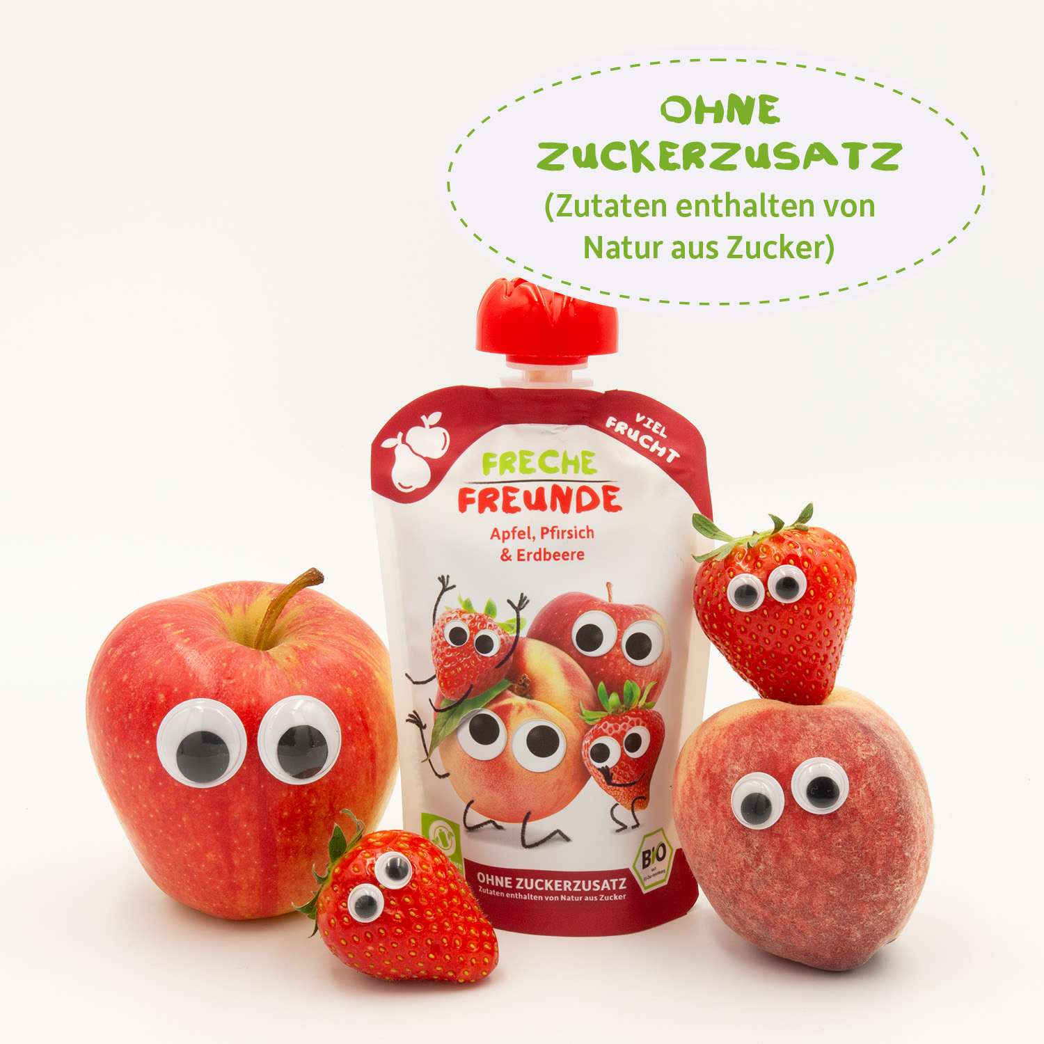 freche-freunde-quetschie-apfel-pfirsich-erdbeere-ohne-zuckerzusatz image 2