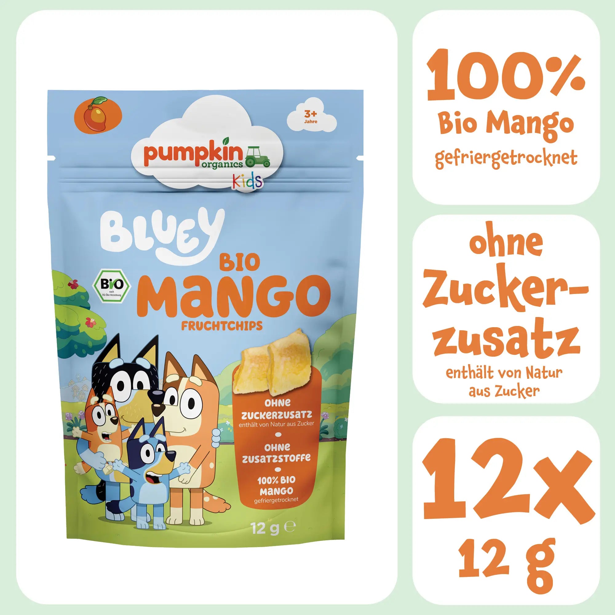 pumpkin-organics-bluey-bio-mango-fruchtchips-12er-pack-vegan image 2
