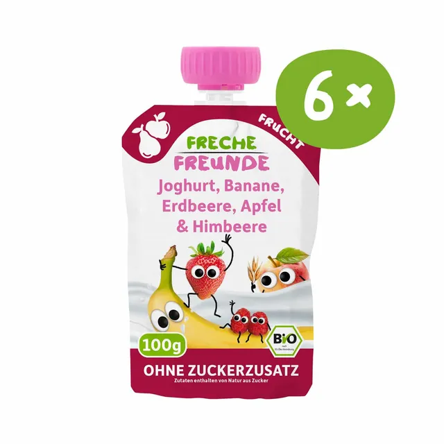 freche-freunde-quetschies-joghurt-quetschie-banane-erdbeere image 1