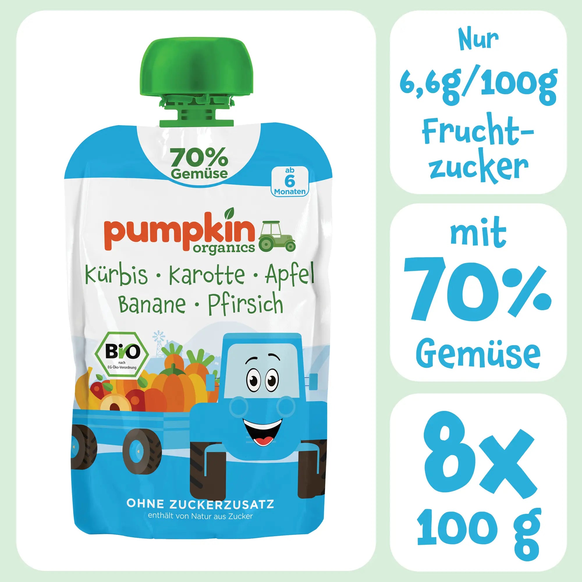 pumpkin-organics-bio-gem-se-quetschies-k-rbis-karotte-8er-pack image 2