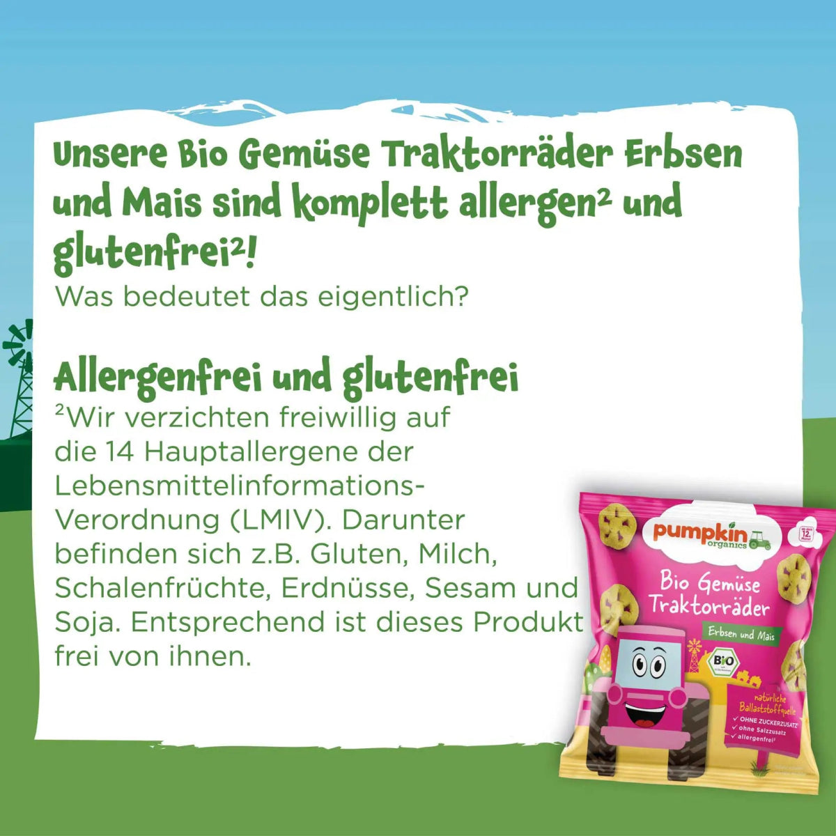pumpkin-organics-traktorr-der-erbse-mais-snack-8er-pack image 8
