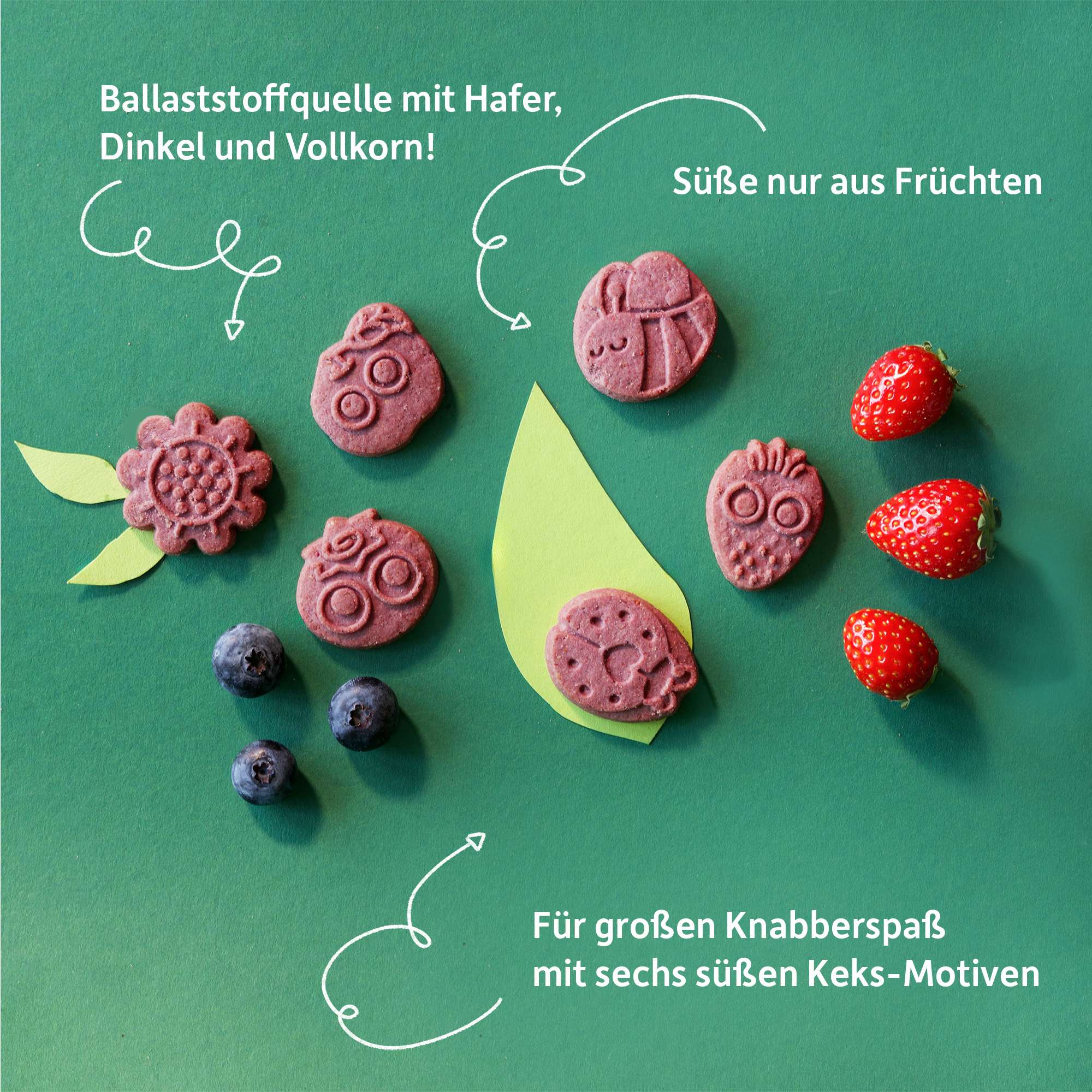 freche-freunde-kinderkekse-rosaroter-keks-apfel-beeren-bio-7er image 3