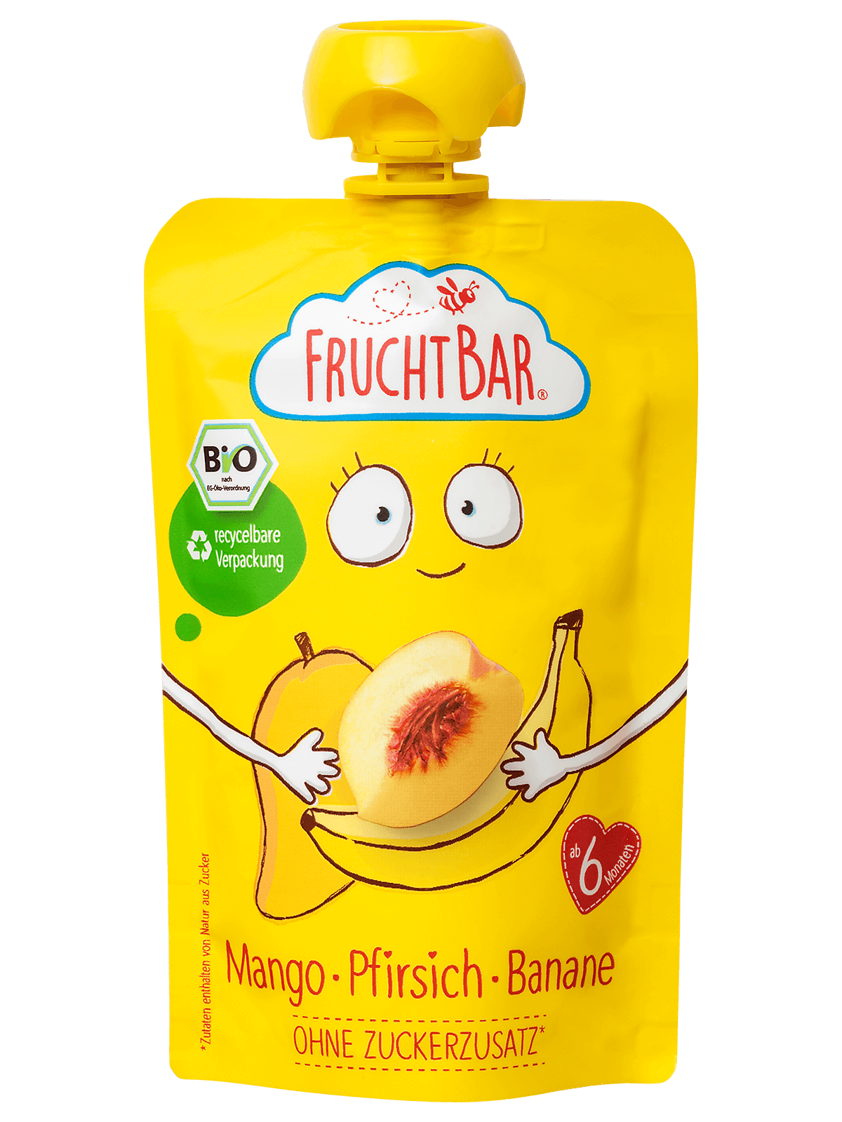 fruchtbar-bio-quetschie-mango-pfirsich-banane-quetschbeutel-ab-6-m image 2