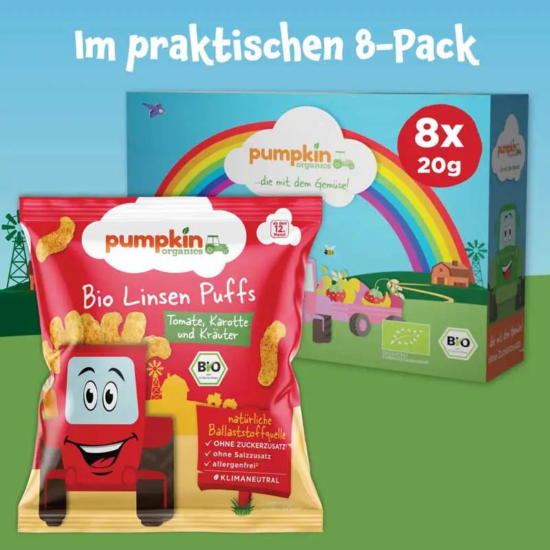 pumpkin-organics-bio-knabbersnacks-linsen-puffs-tomate-8er-pack image 5