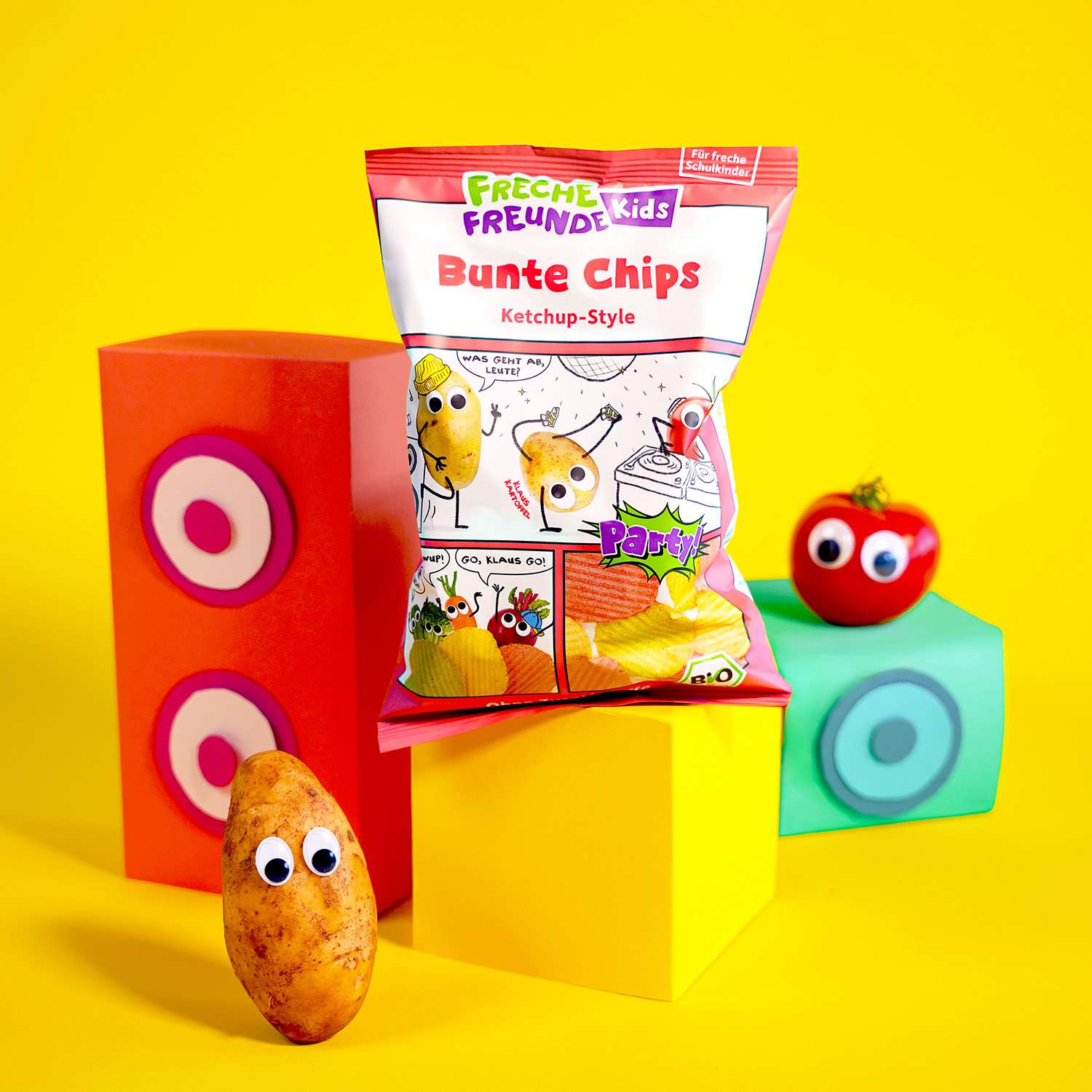 freche-freunde-herzhafte-snacks-bunte-chips-ketchup-style image 2