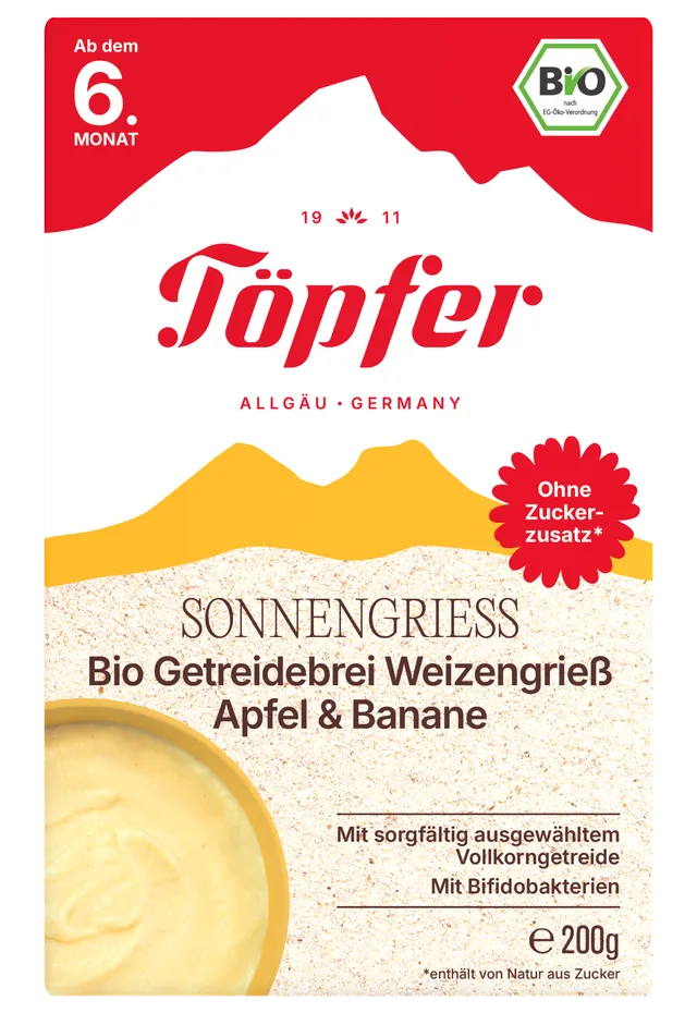 t-pfer-sonnengrie-bio-getreidebrei-weizen-apfel-banane image 1