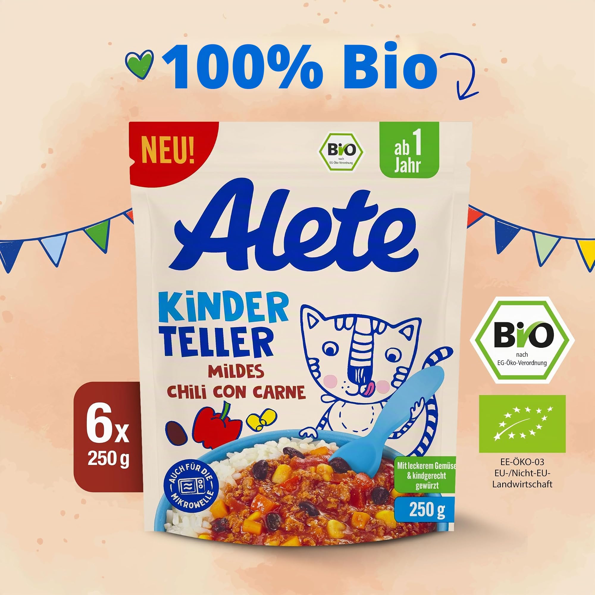 alete-kinderteller-mildes-chili-con-carne-bio-250g-6er-pack image 3