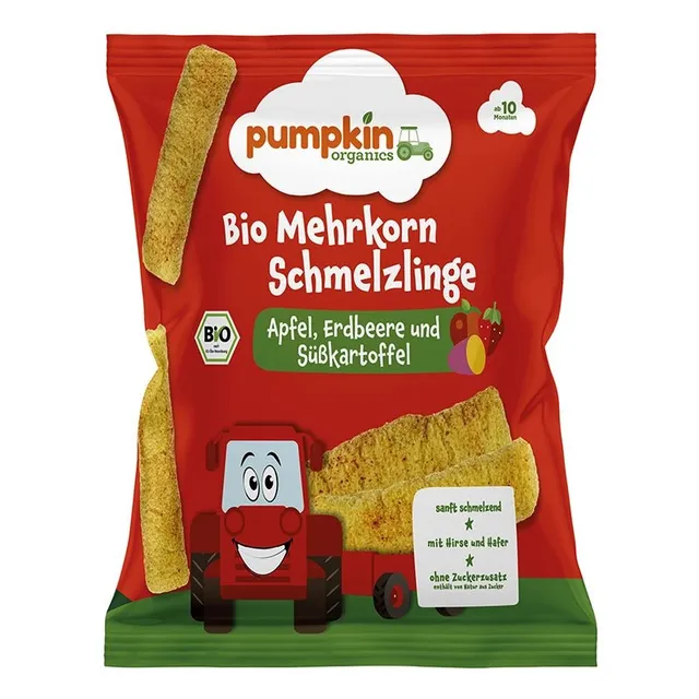 pumpkin-organics-bio-schmelzlinge-apfel-erdbeere-8er-pack image 1