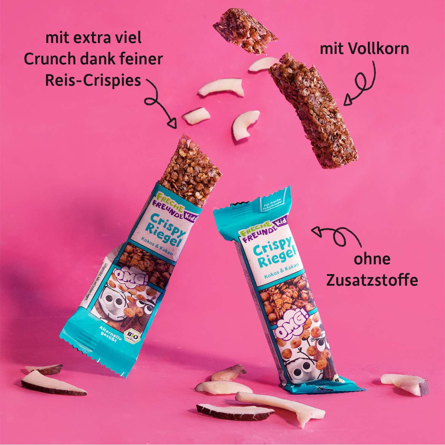 freche-freunde-riegel-crispy-kokos-kakao-bio-rice-knusperriegel-vegan image 3