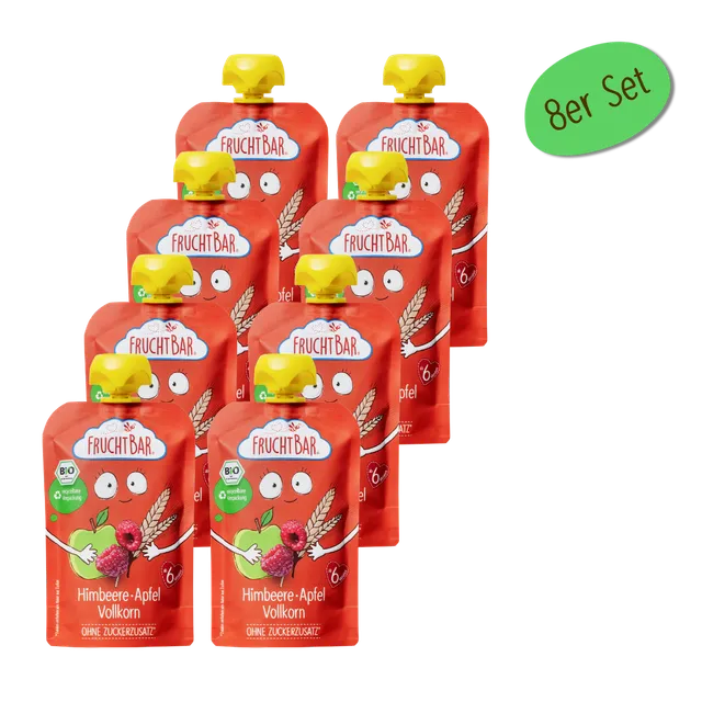 fruchtbar-bio-quetschie-himbeere-apfel-vollkorn-ab-6-monaten image 1