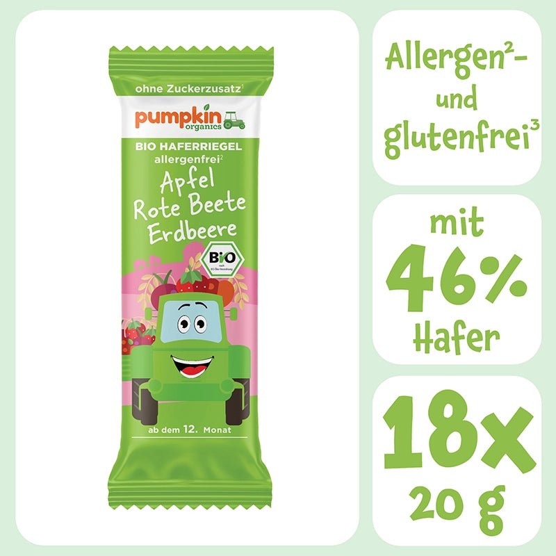 pumpkin-organics-bio-haferriegel-apfel-rote-beete-erdbeere-18er-bio image 2