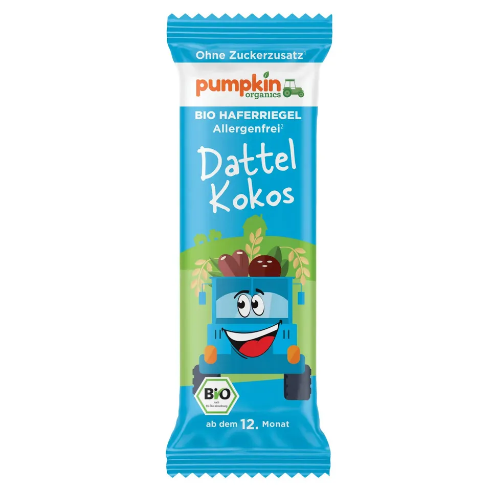 pumpkin-organics-bio-haferriegel-dattel-kokos-18er-ohne-zuckerzusatz image 1