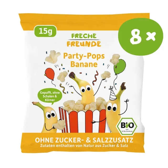freche-freunde-knabberzeug-party-pops-banane-popcorn-ab-1-jahr image 1