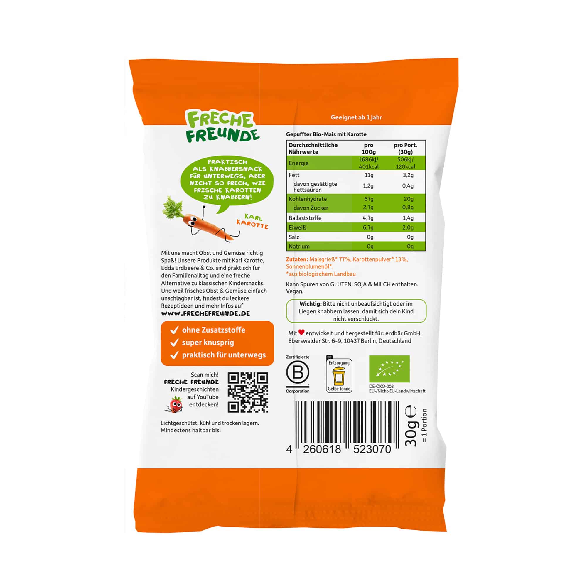 freche-freunde-knabberzeug-knusper-flips-karotte-mais-snack image 6