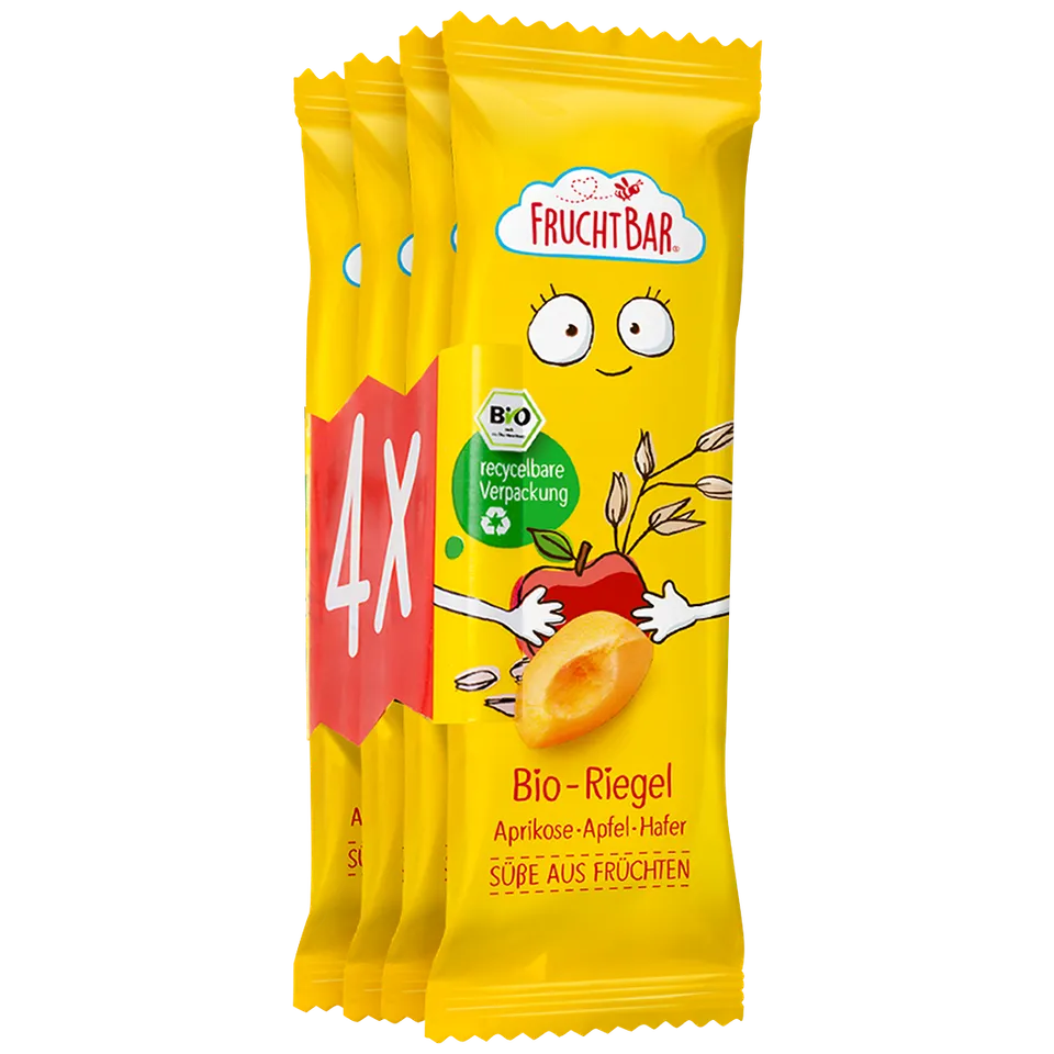 fruchtbar-bio-riegel-aprikose-apfel-hafer-4er-pack-ab-3-jahren image 1