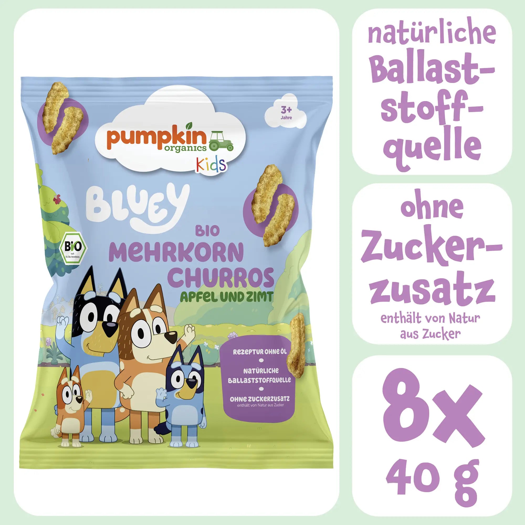 pumpkin-organics-bluey-mehrkorn-churros-apfel-zimt-8er image 2