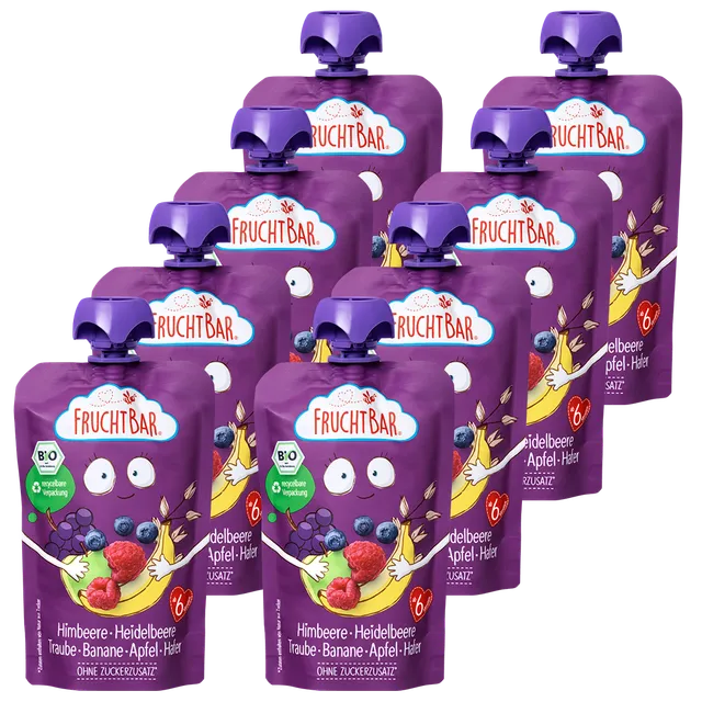 fruchtbar-bio-quetschie-himbeere-heidelbeere-hafer-quetschie-vegan image 1