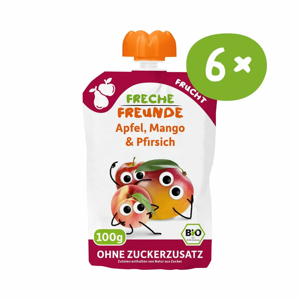 freche-freunde-quetschies-apfel-mango-pfirsich-bio-fruchtmus image 1