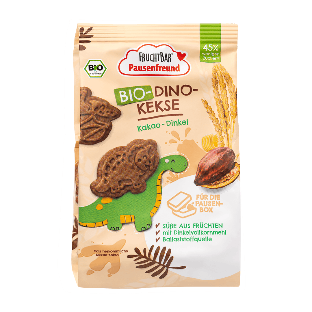 fruchtbar-bio-dino-kekse-kakao-dinkel-einzelst-ck-ab-3-jahren image 1