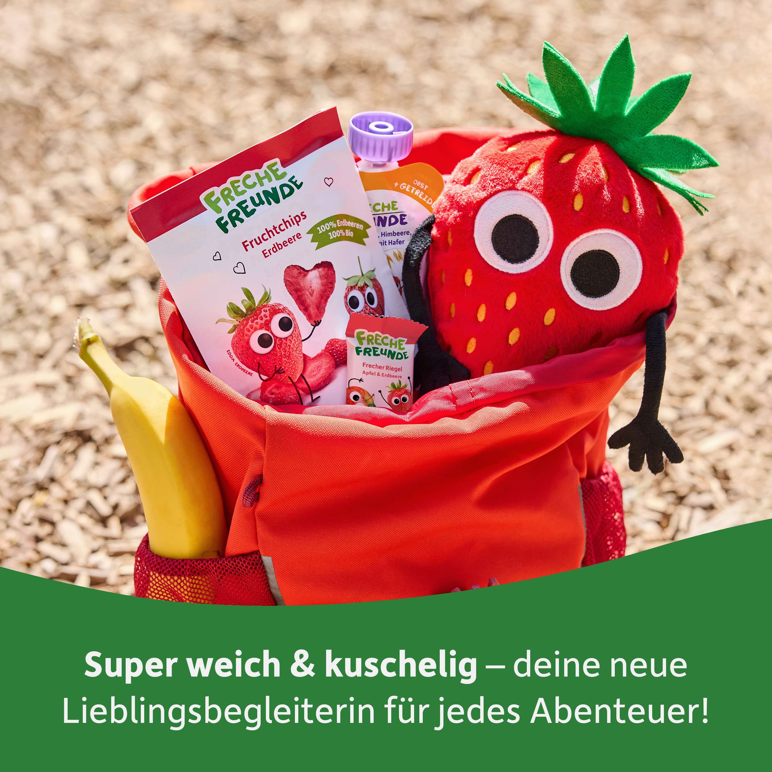 freche-freunde-kuscheltier-edda-erdbeere-pl-schtier-ab-1-jahr image 3