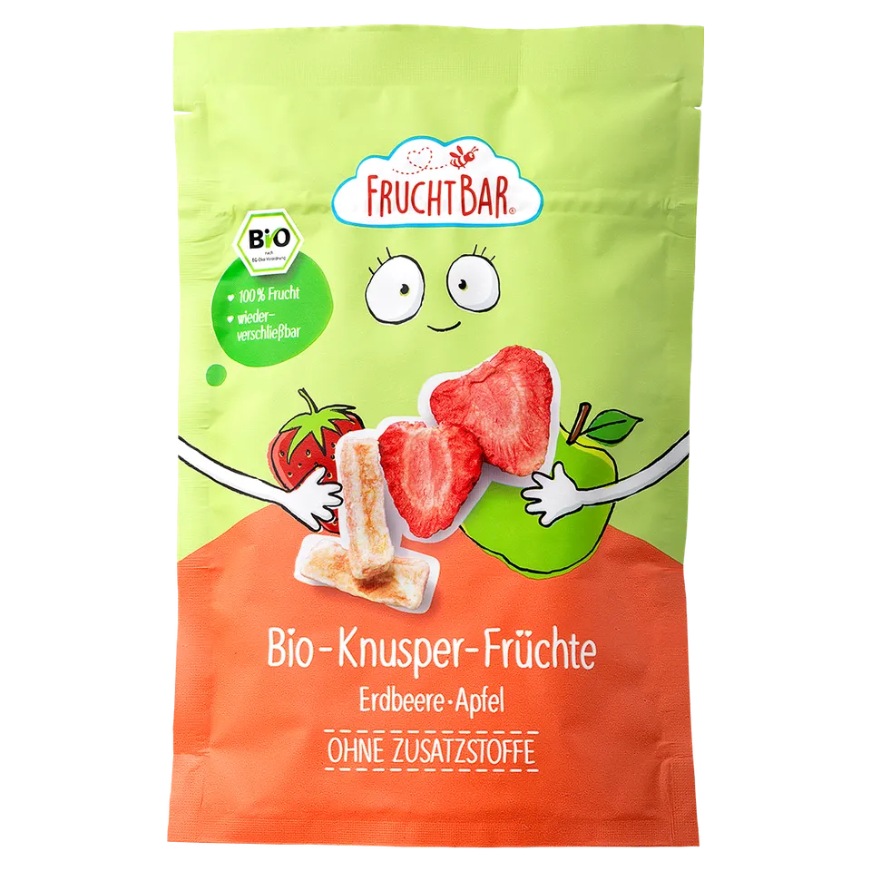 fruchtbar-bio-knusper-duo-knusper-fr-chte-erdbeere-apfel-einzeln-vegan image 1