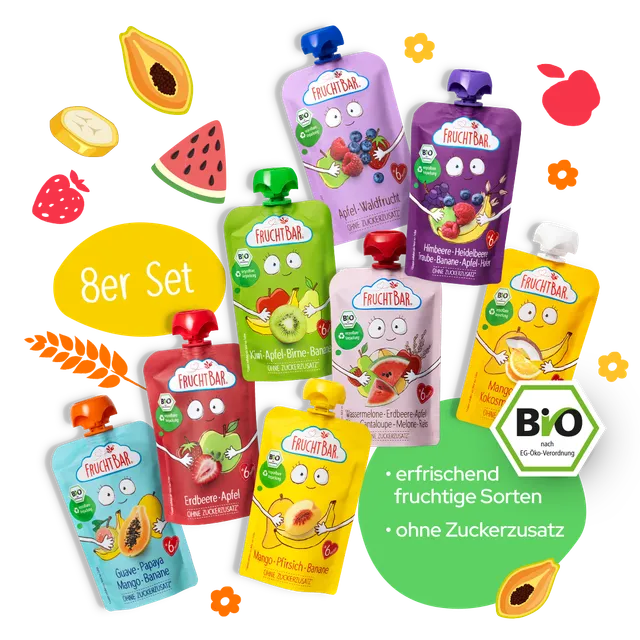 fruchtbar-bio-quetschie-sommer-set-quetschies-ab-6-monaten-vegan image 1
