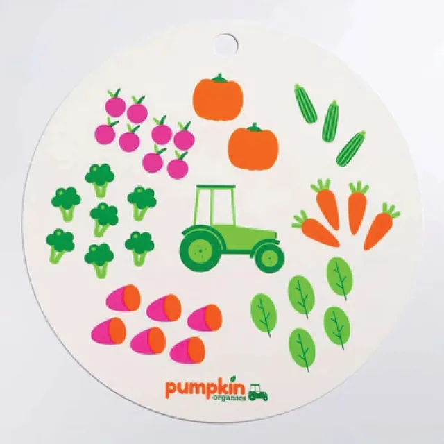 pumpkin-organics-silikon-tischset-bpa-frei-platzmatte-rund image 1