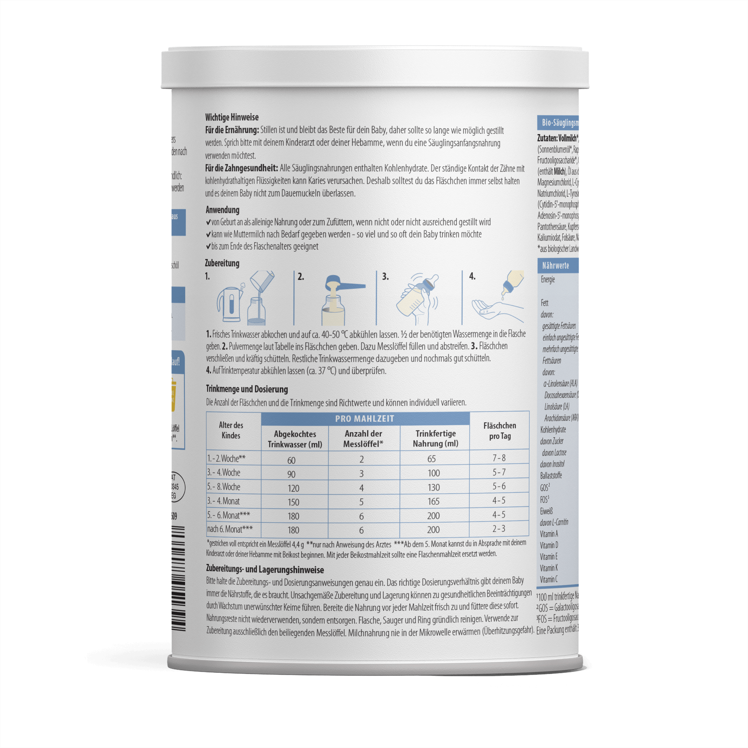 l-wenzahn-organics-bio-pre-vollmilch-anfangsmilch-ab-geburt image 2