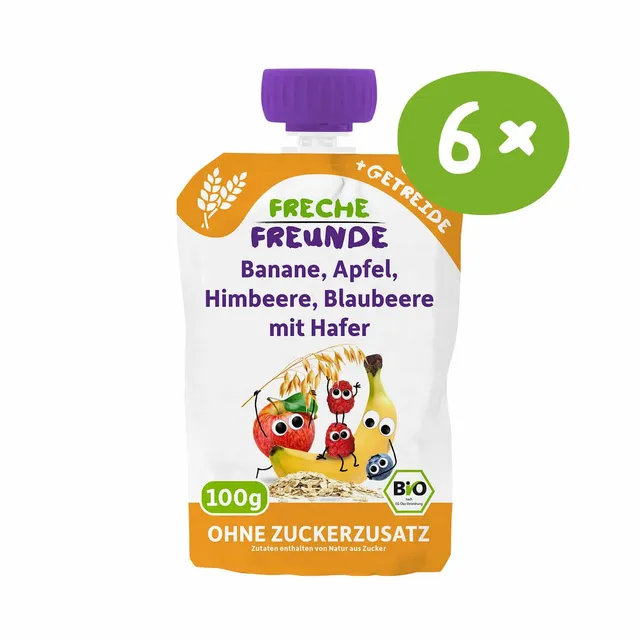 freche-freunde-quetschies-banane-apfel-beere-hafer-beutel image 1