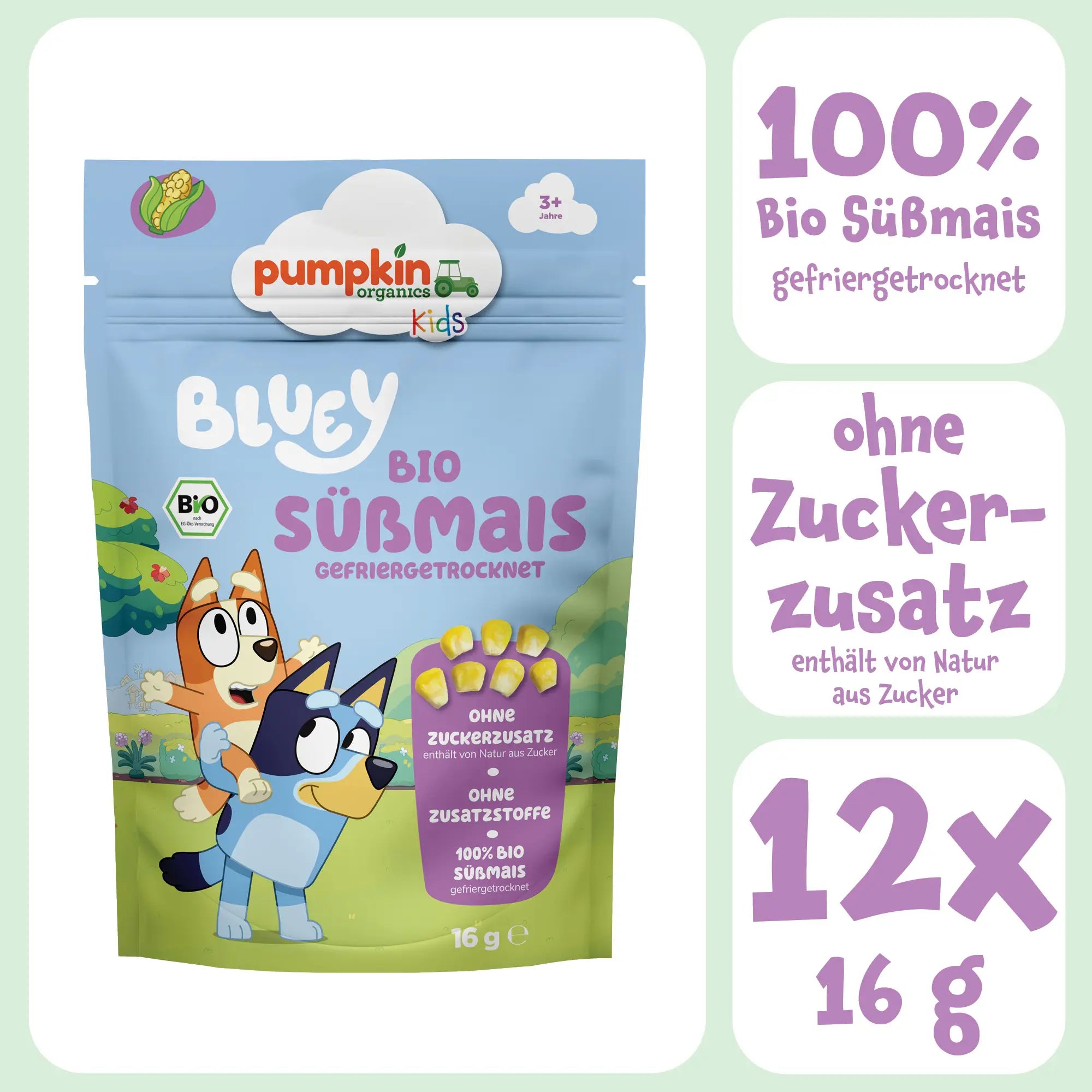 pumpkin-organics-bluey-bio-s-mais-gefriergetrocknet-12er-pack image 2