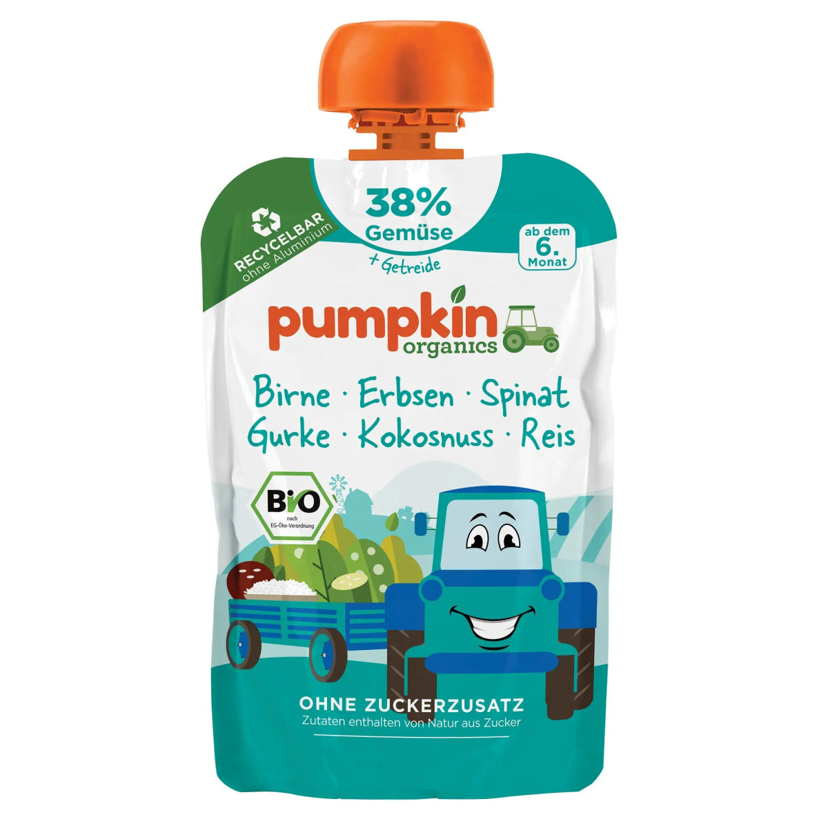 pumpkin-organics-bio-gem-se-getreide-quetschie-birne-erbse-8er-mhd image 1